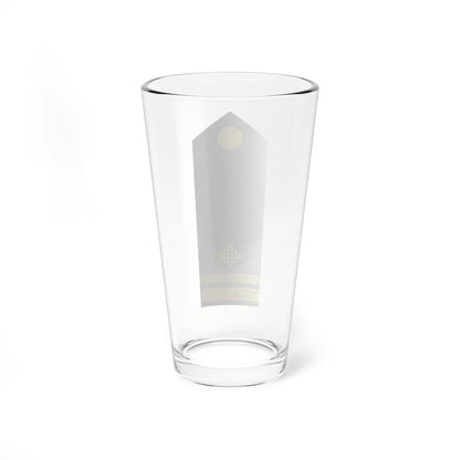 Naramenica ljetne odore poručnika korvete HRM (Croatia) (Military Rank) Pint Glass 16oz - Go Mug Yourself