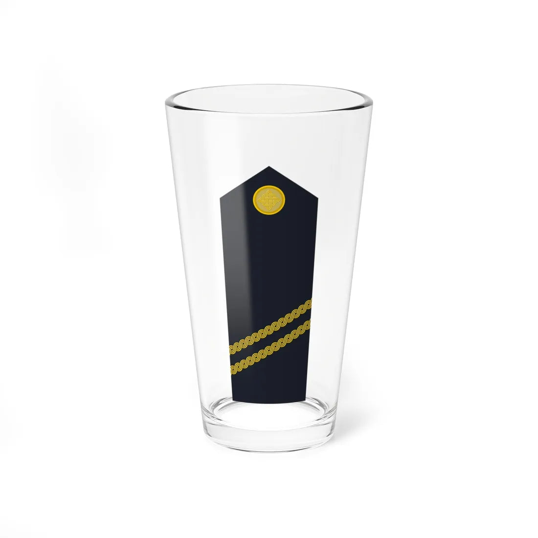 Naramenica ljetne odore razvodnika HRM (Croatia) (Military Rank) Pint Glass 16oz 16oz - Go Mug Yourself
