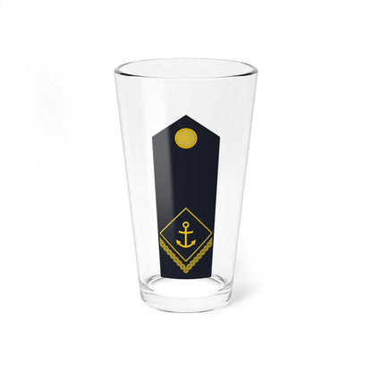 Naramenica ljetne odore skupnika HRM (Croatia) (Military Rank) Pint Glass 16oz 16oz - Go Mug Yourself