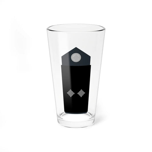 Naramenica odore razvodnika HRZ i PZO (Croatia) (Military Rank) Pint Glass 16oz 16oz - Go Mug Yourself
