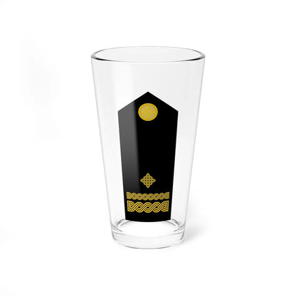 Naramenica svečane odore bojnika HKoV (Croatia) (Military Rank) Pint Glass 16oz 16oz - Go Mug Yourself