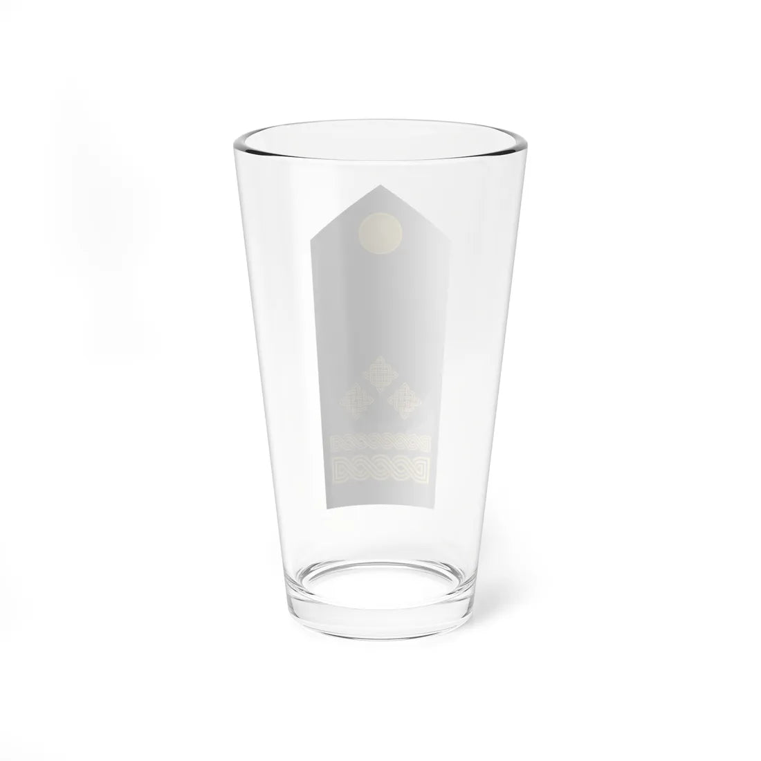 Naramenica svečane odore brigadira HKoV (Croatia) (Military Rank) Pint Glass 16oz - Go Mug Yourself