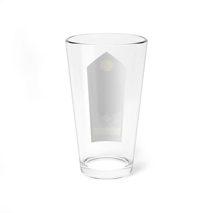 Naramenica svečane odore poručnika HKoV (Croatia) (Military Rank) Pint Glass 16oz - Go Mug Yourself