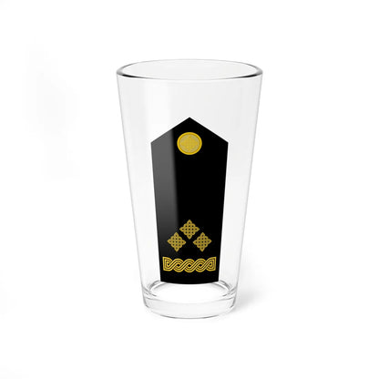 Naramenica svečane odore satnika HKoV (Croatia) (Military Rank) Pint Glass 16oz 16oz - Go Mug Yourself