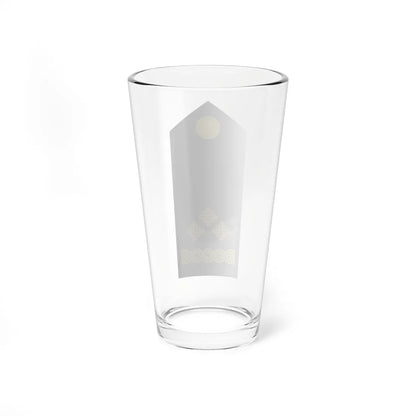 Naramenica svečane odore satnika HKoV (Croatia) (Military Rank) Pint Glass 16oz - Go Mug Yourself