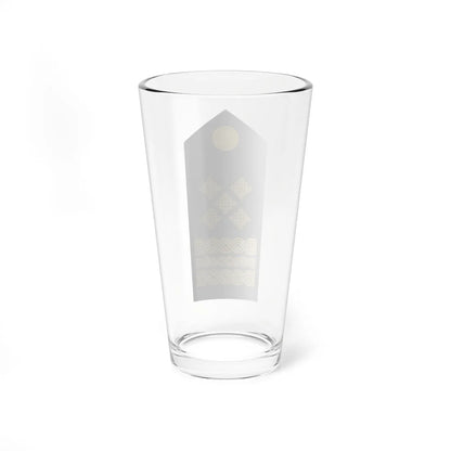 Naramenica svečane odore stožernog generala HKoV (Croatia) (Military Rank) Pint Glass 16oz - Go Mug Yourself