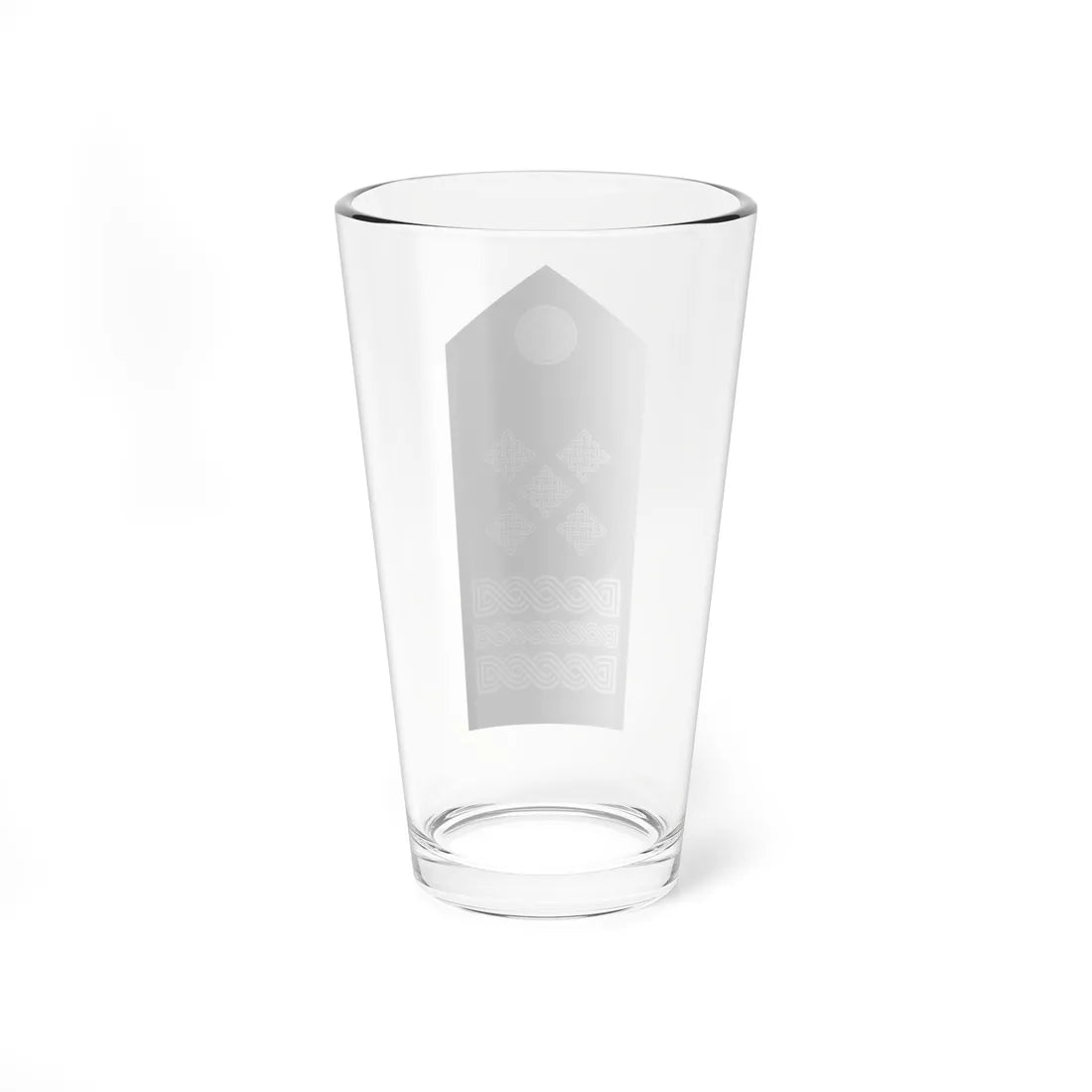 Naramenica svečane odore stožernog generala HRZ i PZO (Croatia) (Military Rank) Pint Glass 16oz - Go Mug Yourself