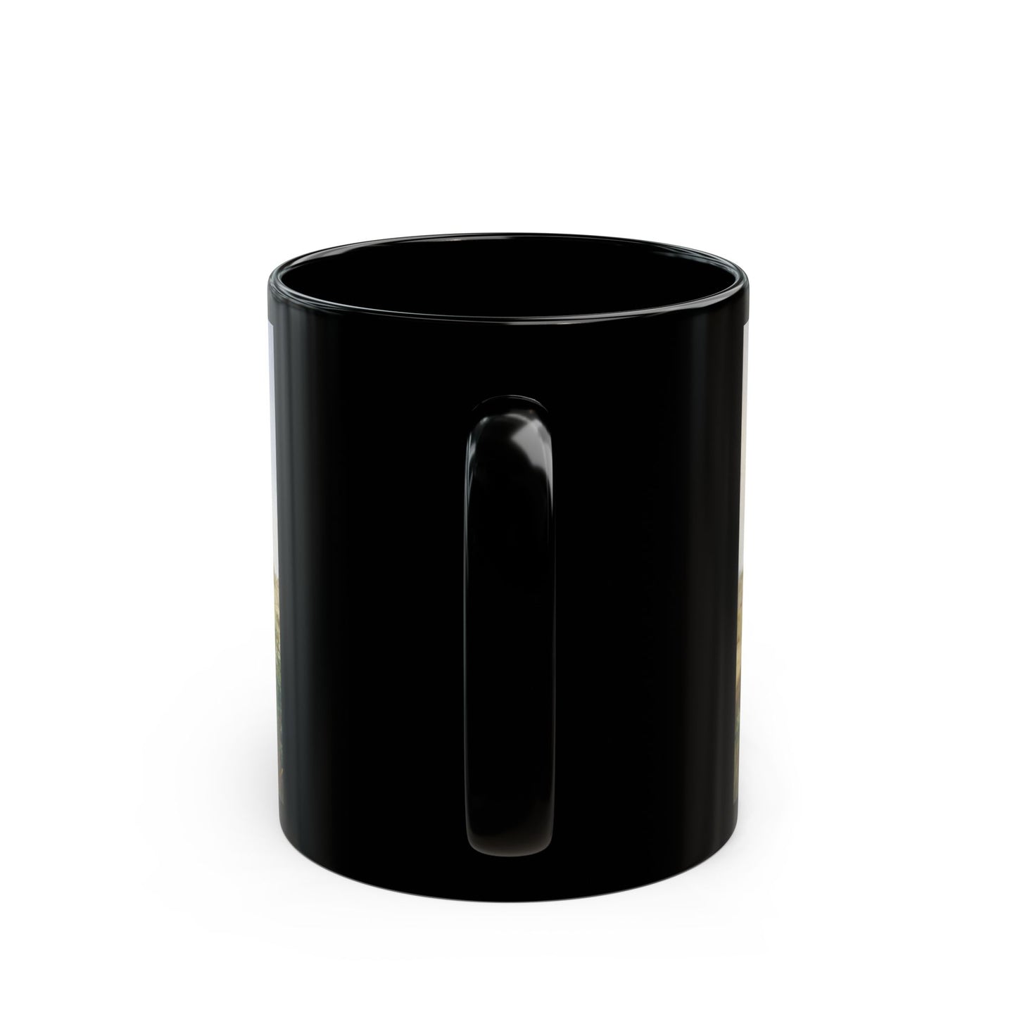 Narkiz Nikolaevich Bunin (1856-1912) Uninvited Criticism - Black Coffee Mug-Go Mug Yourself