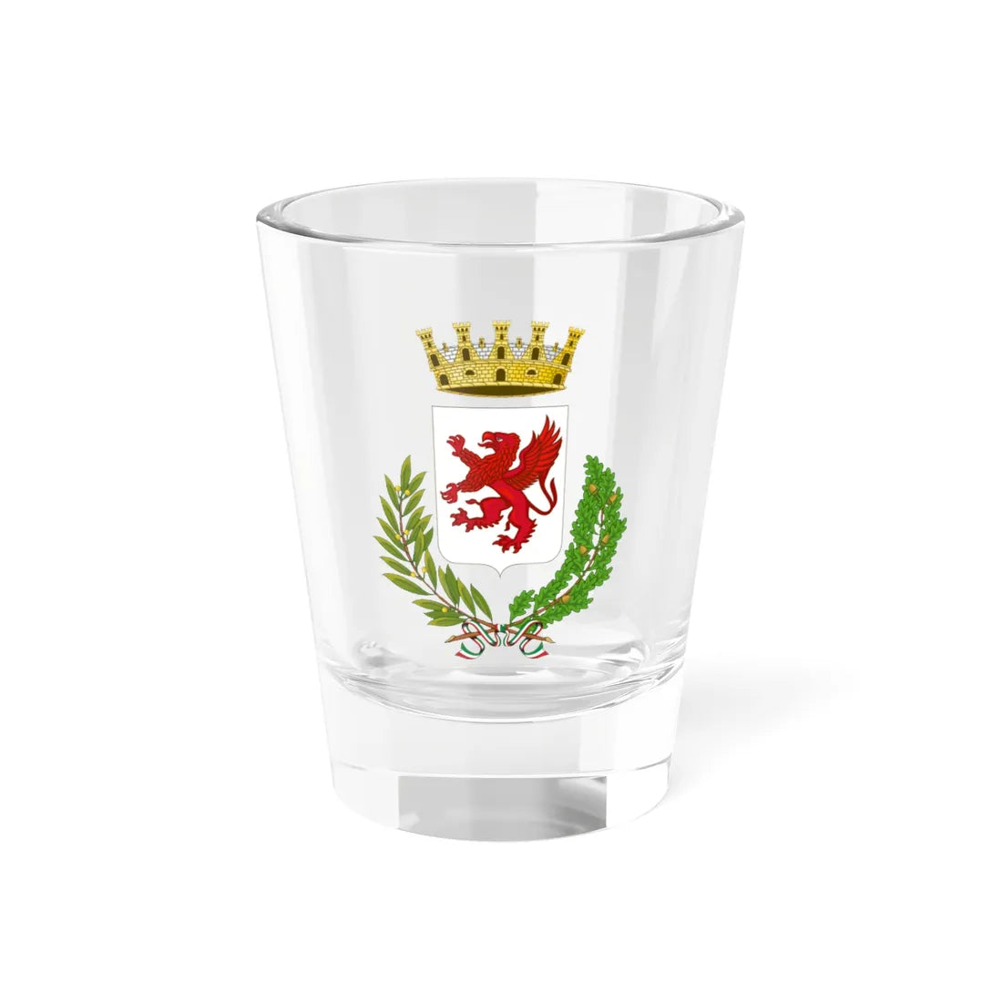 Narni-Stemma (Italy) (Coat of Arms) Shot Glass 1.5oz 1.5oz - Go Mug Yourself