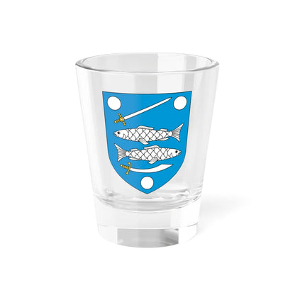 Narva vapp (Estonia) (Coat of Arms) Shot Glass 1.5oz 1.5oz - Go Mug Yourself