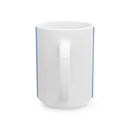 Naryn obl flag (Kyrgyzstan) White Coffee Mug - Go Mug Yourself