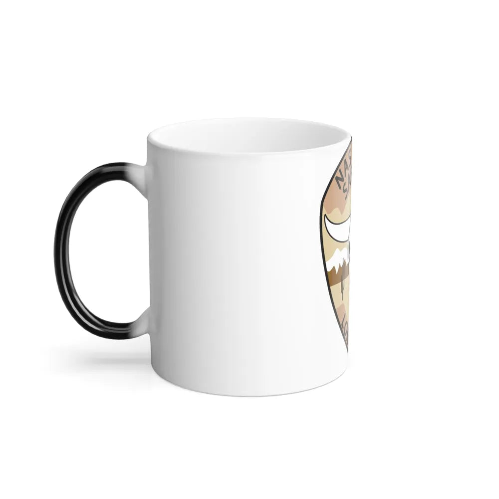 NAS Fallon SAR Longhorns (U.S. Navy) Color Changing Mug 11oz-Go Mug Yourself