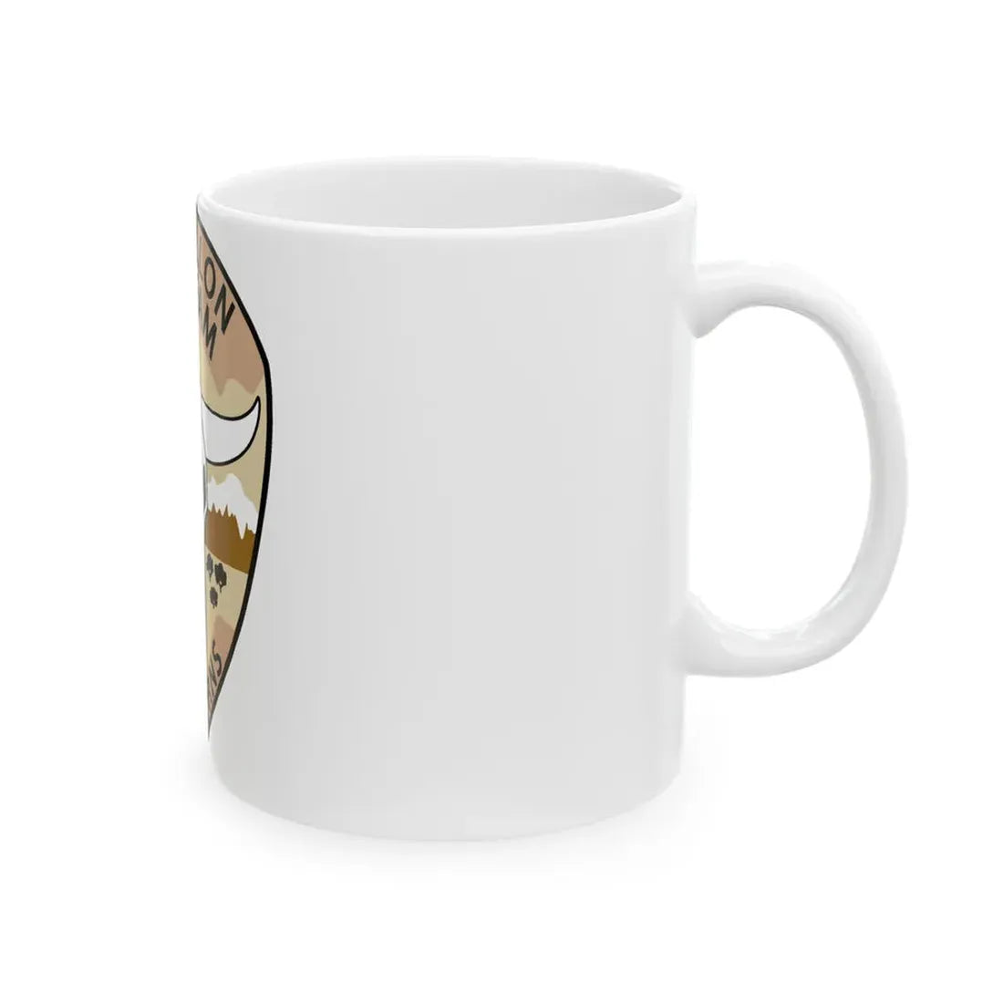 NAS Fallon SAR Longhorns (U.S. Navy) White Coffee Mug - Go Mug Yourself