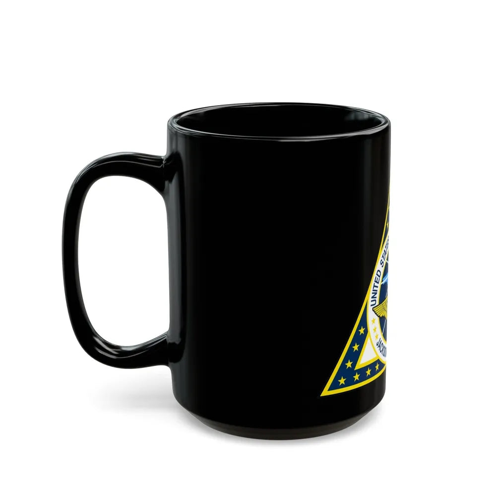 NAS Jacksonville FL (U.S. Navy) Black Coffee Mug-Go Mug Yourself