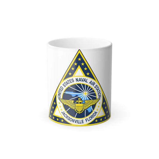 NAS Jacksonville FL (U.S. Navy) Color Changing Mug 11oz-11oz-Go Mug Yourself