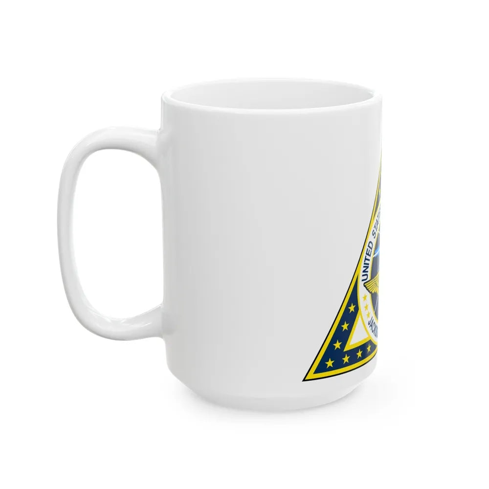 NAS Jacksonville FL (U.S. Navy) White Coffee Mug-Go Mug Yourself