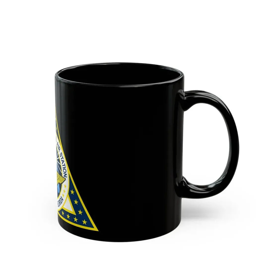 NAS Jacksonville FL (U.S. Navy) Black Coffee Mug - Go Mug Yourself