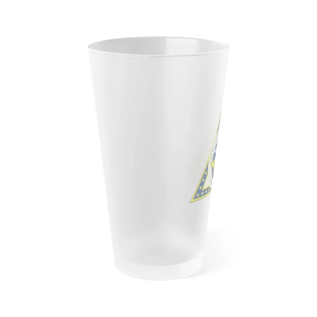 NAS Jacksonville FL (U.S. Navy) Frosted Pint Glass 16oz - Go Mug Yourself