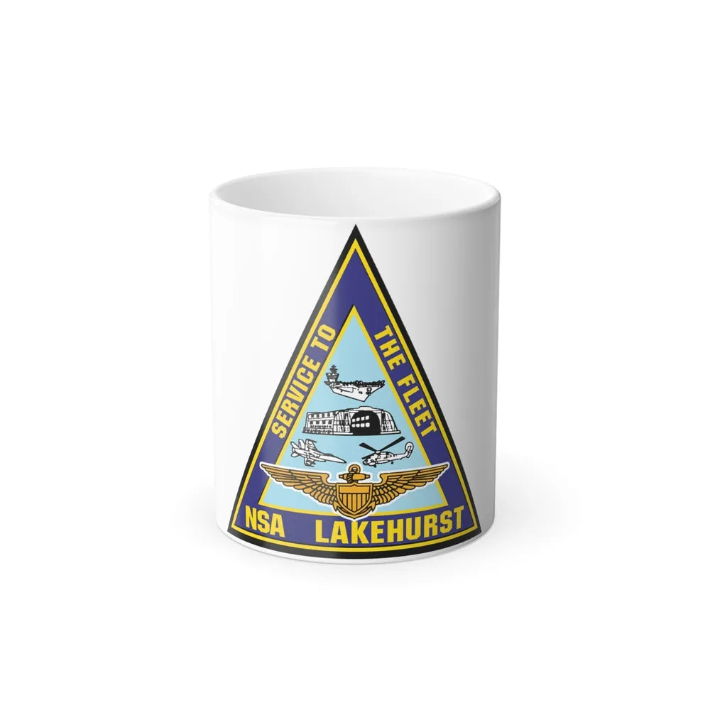 NAS Lakehurst (U.S. Navy) Color Changing Mug 11oz-11oz-Go Mug Yourself