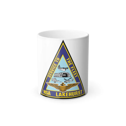 NAS Lakehurst (U.S. Navy) Color Changing Mug 11oz-11oz-Go Mug Yourself