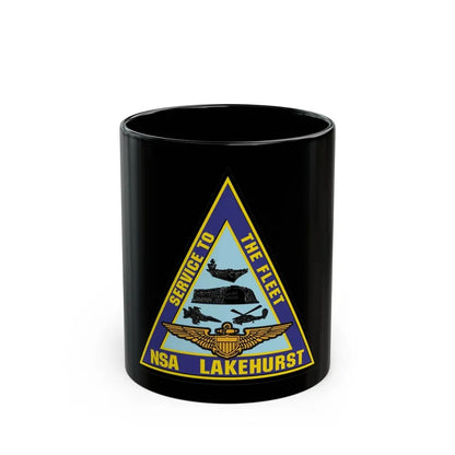 NAS Lakehurst (U.S. Navy) Black Coffee Mug 11oz - Go Mug Yourself