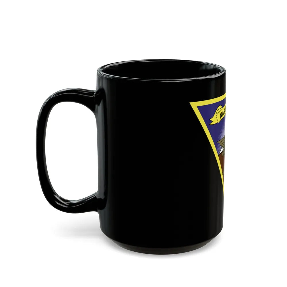 NAS Sigonella (U.S. Navy) Black Coffee Mug-Go Mug Yourself