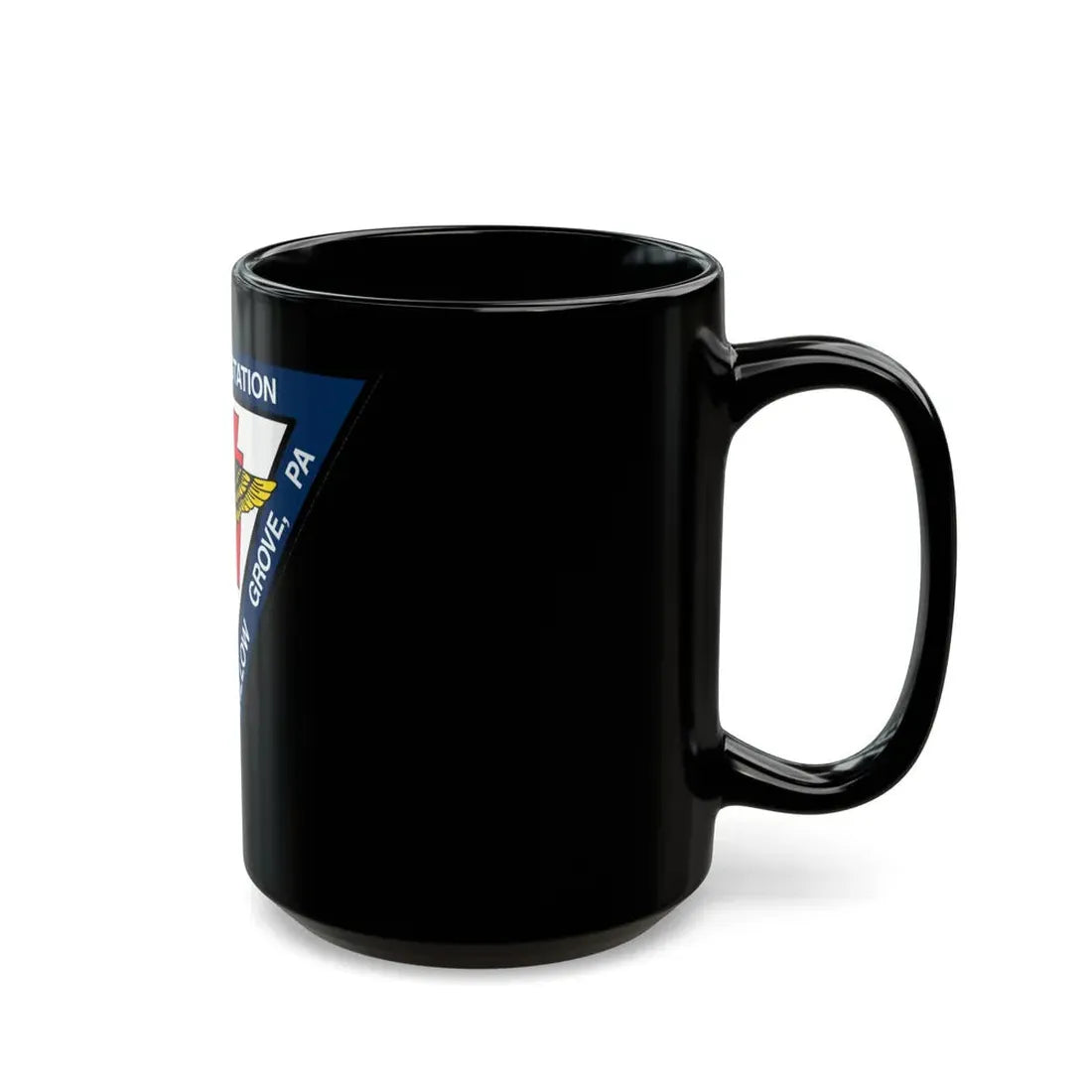 NAS Willow Grove Joint Reserve Base JRB (U.S. Navy) Black Coffee Mug - Go Mug Yourself