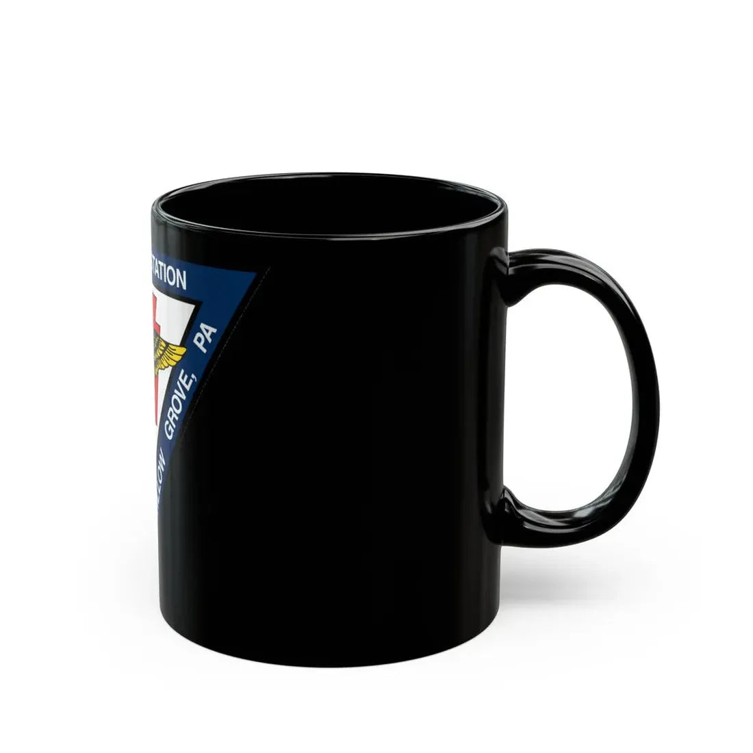 NAS Willow Grove Joint Reserve Base JRB (U.S. Navy) Black Coffee Mug - Go Mug Yourself