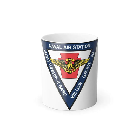 NAS Willow Grove Joint Reserve Base JRB (U.S. Navy) Color Changing Mug 11oz Default Title 11oz - Go Mug Yourself