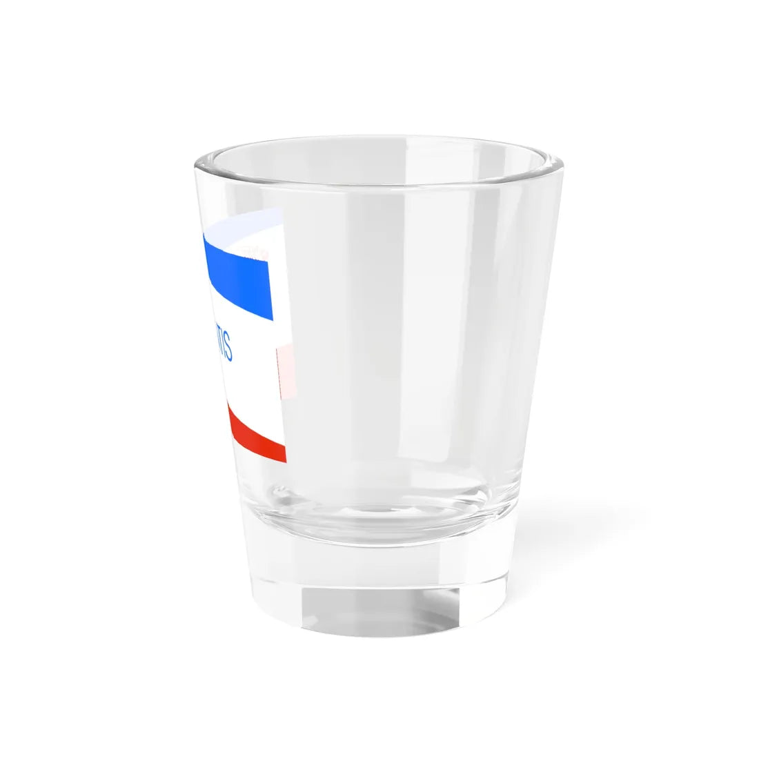 NASA-AtlantisShuttleFlag (United States) Shot Glass 1.5oz - Go Mug Yourself