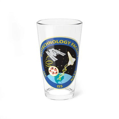 NASA Biotechnology Facility Science and Engineering Research and Development BTF Laboratory at the Johnson Space Center - Pint Glass 16oz 16oz - Go Mug Yourself