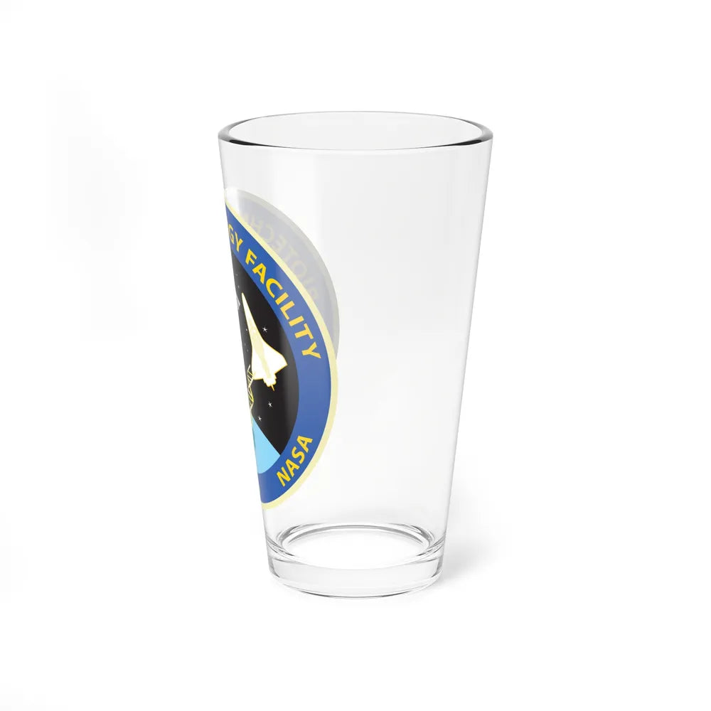 NASA Biotechnology Facility Science and Engineering Research and Development BTF Laboratory at the Johnson Space Center - Pint Glass 16oz-Go Mug Yourself