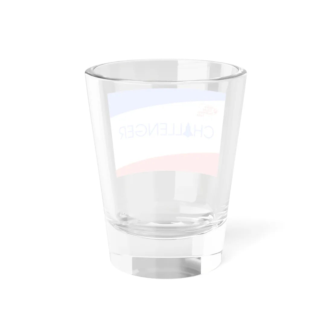 NASA-ChallengerShuttleFlag (United States) Shot Glass 1.5oz - Go Mug Yourself