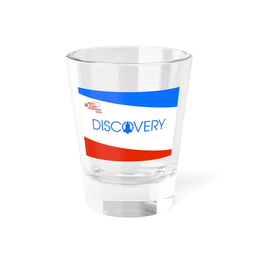 NASA-DiscoveryShuttleFlag (United States) Shot Glass 1.5oz 1.5oz - Go Mug Yourself