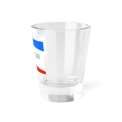 NASA-EndeavourShuttleFlag (United States) Shot Glass 1.5oz - Go Mug Yourself