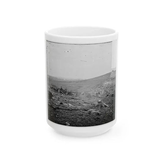 Nashville, Tenn. Federal Outer Line; Another View (U.S. Civil War) White Coffee Mug 15oz - Go Mug Yourself