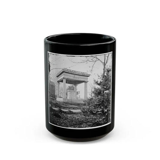Nashville, Tenn. Tomb Of President James K. Polk (U.S. Civil War) Black Coffee Mug 15oz - Go Mug Yourself
