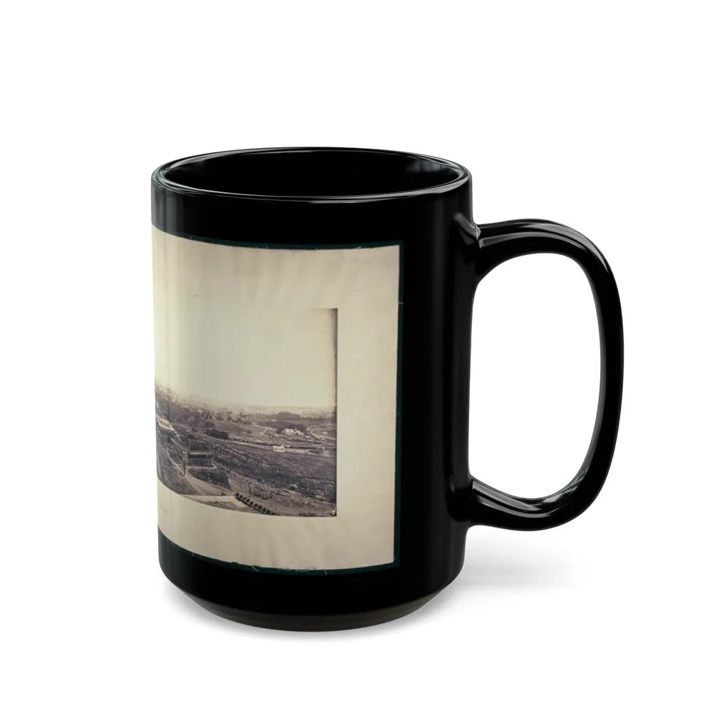 Nashville, Tenn., From Fort Negley Looking Northeast (U.S. Civil War) Black Coffee Mug-Go Mug Yourself