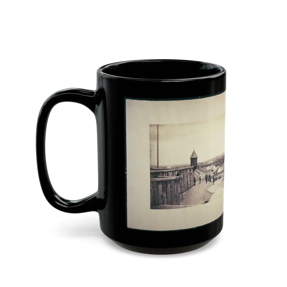 Nashville, Tenn., From Fort Negley Looking Northeast (U.S. Civil War) Black Coffee Mug-Go Mug Yourself