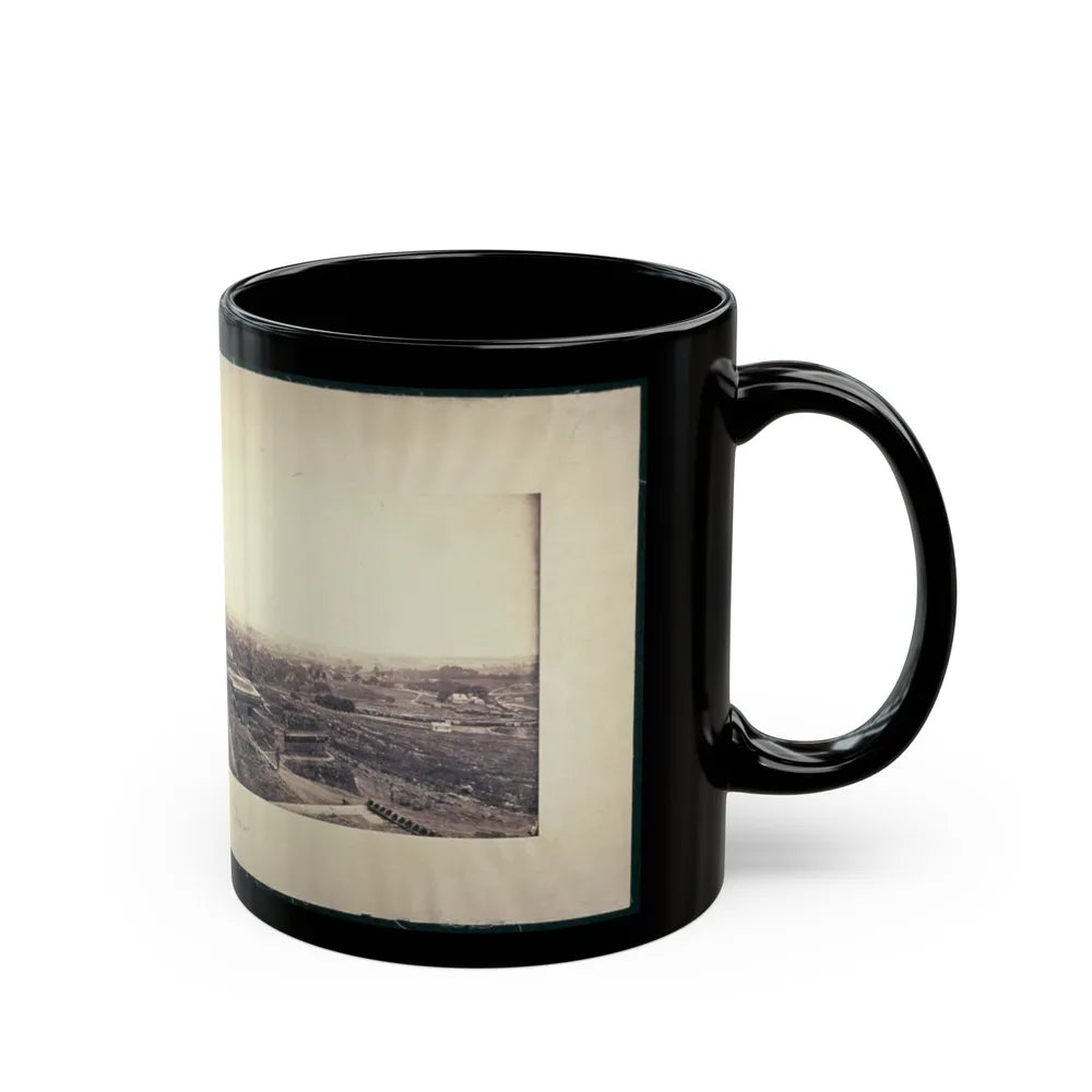 Nashville, Tenn., From Fort Negley Looking Northeast (U.S. Civil War) Black Coffee Mug-Go Mug Yourself