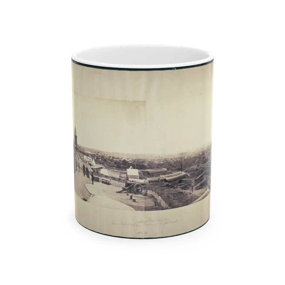 Nashville, Tenn., From Fort Negley Looking Northeast (U.S. Civil War) White Coffee Mug-11oz-Go Mug Yourself