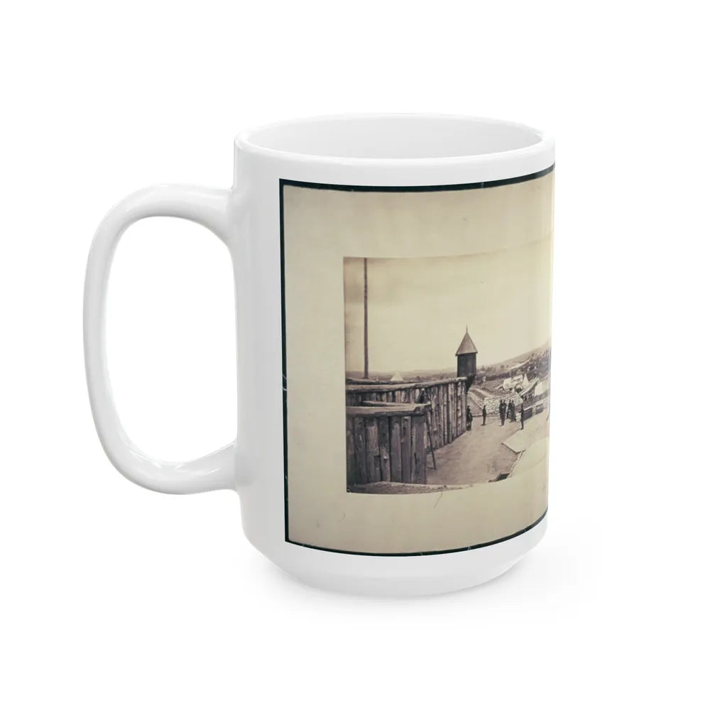 Nashville, Tenn., From Fort Negley Looking Northeast (U.S. Civil War) White Coffee Mug-Go Mug Yourself