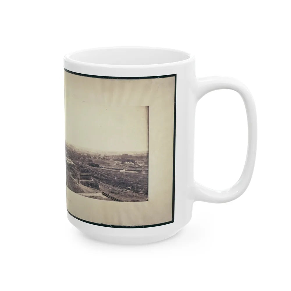 Nashville, Tenn., From Fort Negley Looking Northeast (U.S. Civil War) White Coffee Mug-Go Mug Yourself