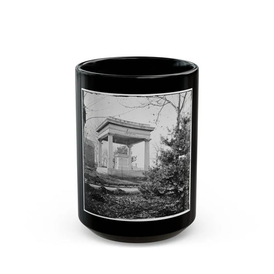 Nashville, Tenn. Tomb Of President James K. Polk (U.S. Civil War) Black Coffee Mug-15oz-Go Mug Yourself