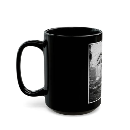 Nashville, Tenn. Tomb Of President James K. Polk (U.S. Civil War) Black Coffee Mug-Go Mug Yourself