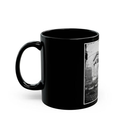 Nashville, Tenn. Tomb Of President James K. Polk (U.S. Civil War) Black Coffee Mug-Go Mug Yourself