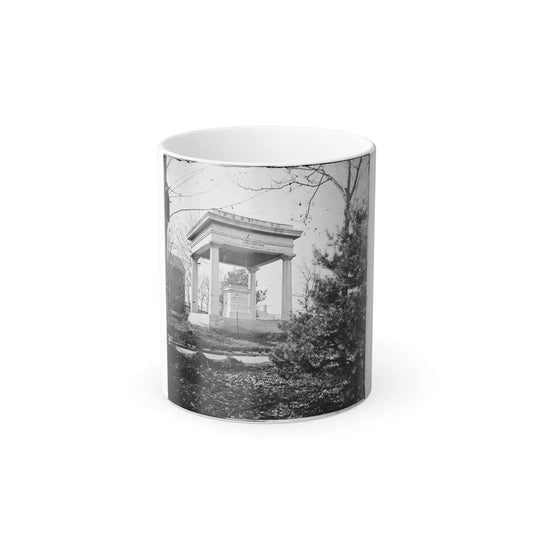 Nashville, Tenn. Tomb of President James K. Polk (U.S. Civil War) Color Changing Coffee Mug 11oz-11oz-Go Mug Yourself
