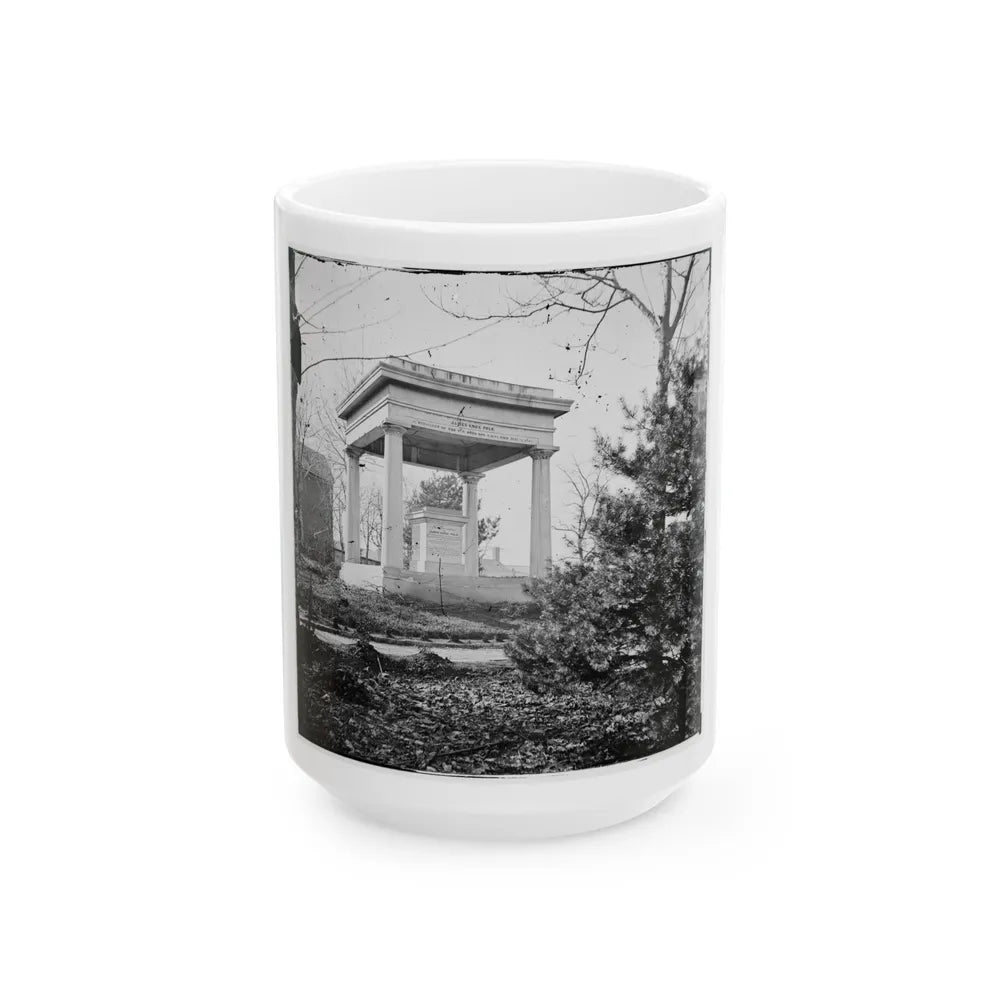 Nashville, Tenn. Tomb Of President James K. Polk (U.S. Civil War) White Coffee Mug-15oz-Go Mug Yourself