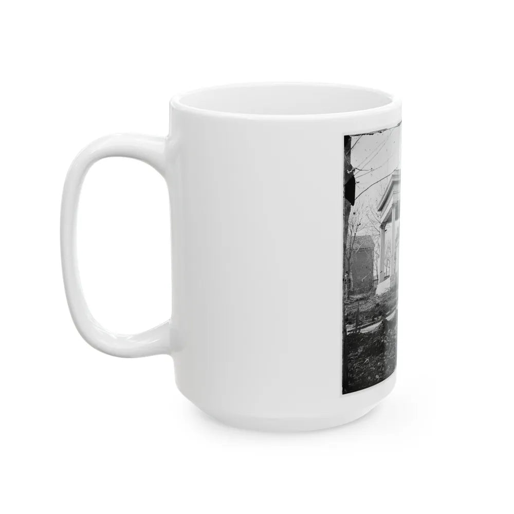 Nashville, Tenn. Tomb Of President James K. Polk (U.S. Civil War) White Coffee Mug-Go Mug Yourself