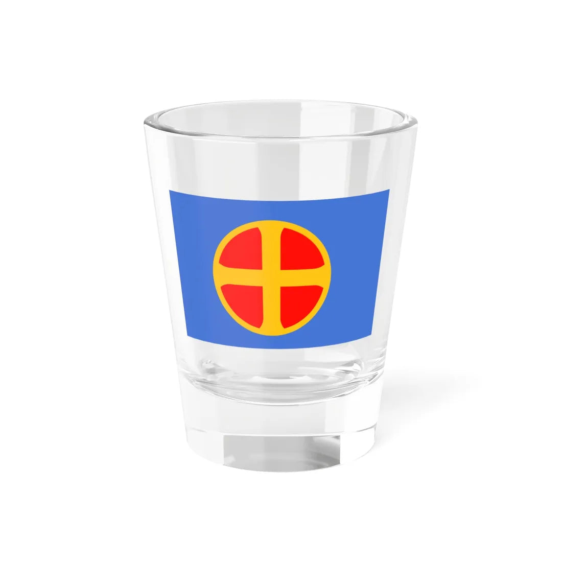 NasjonalSamling-KvinneOrganisasjon-Flag (Norway) Shot Glass 1.5oz 1.5oz - Go Mug Yourself